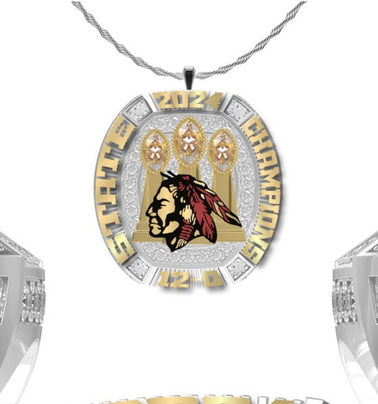 Star Valley High School Football 2024 Pendant