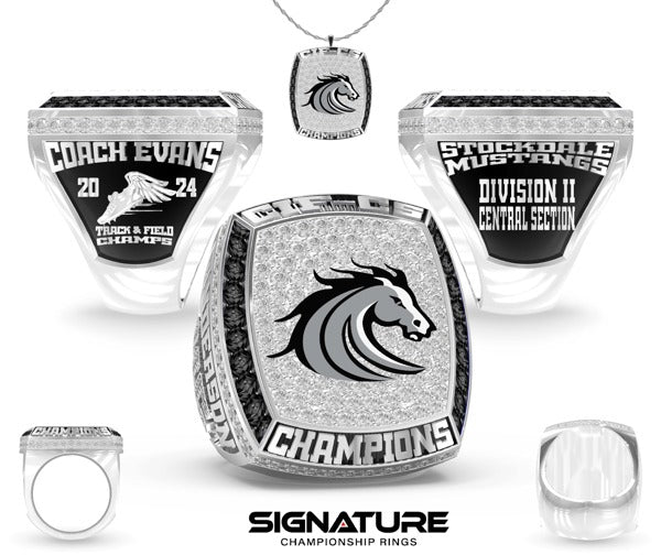 Stockdale High School  Track &amp; Field -Coed 2024 Championship Ring