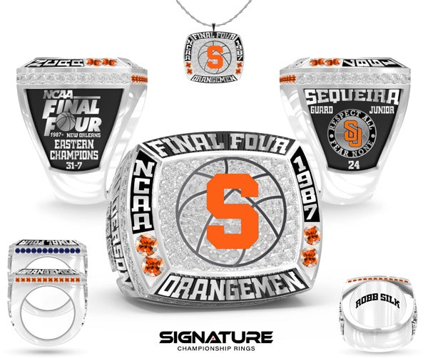 Syracuse University Basketball -Men's 1987 Championship Ring