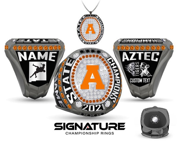 Tigers Wrestling Championship Ring