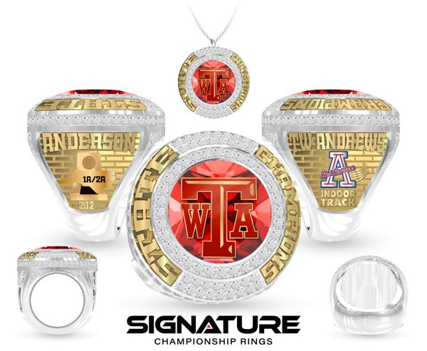 Thomas Wingate Andrews High School Track &amp; Field -Men's 2024 Championship Ring