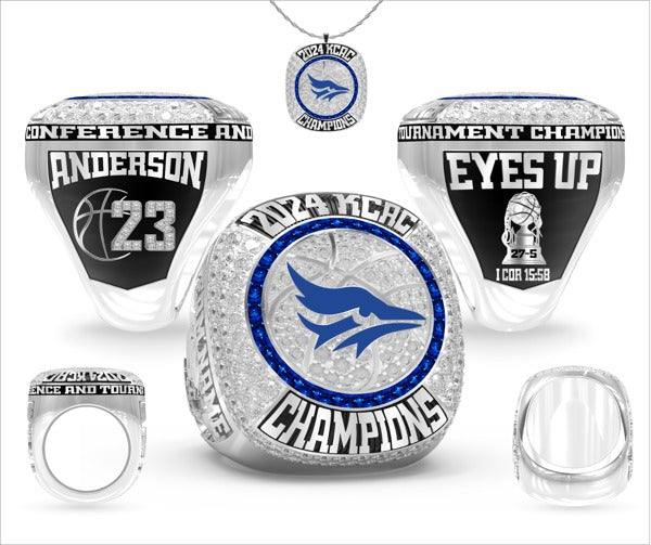 Tabor College Basketball -Women's 2024 Championship Ring
