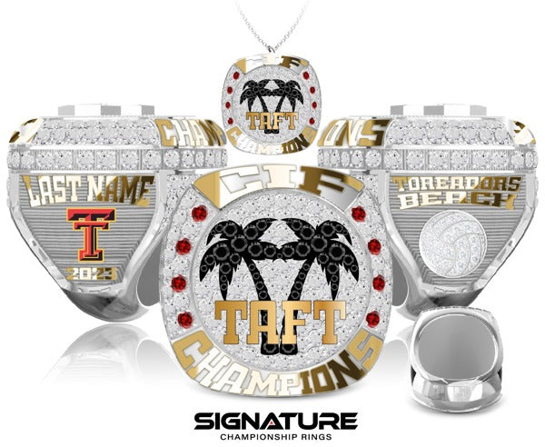 Taft Charter High School Volleyball -Women's 2023 Championship Ring