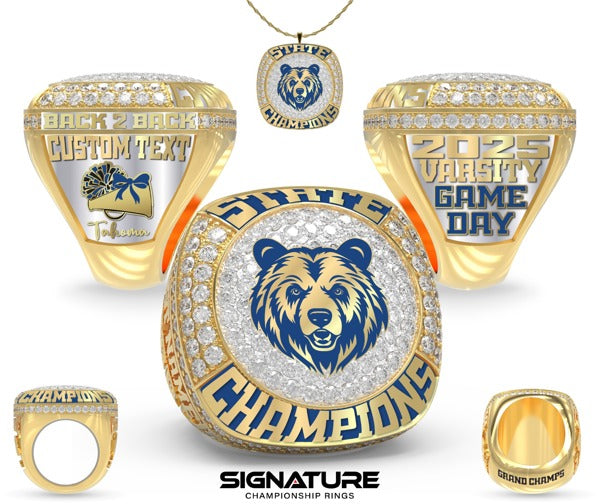 Tahoma High School Cheer 2025 Championship Ring