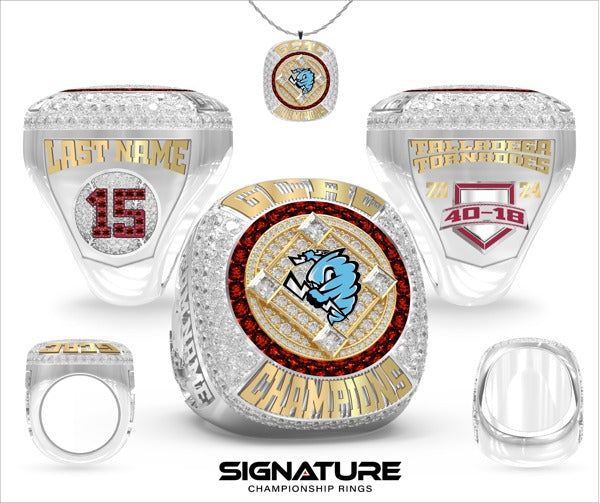 Talladega College Baseball 2024 Championship Ring