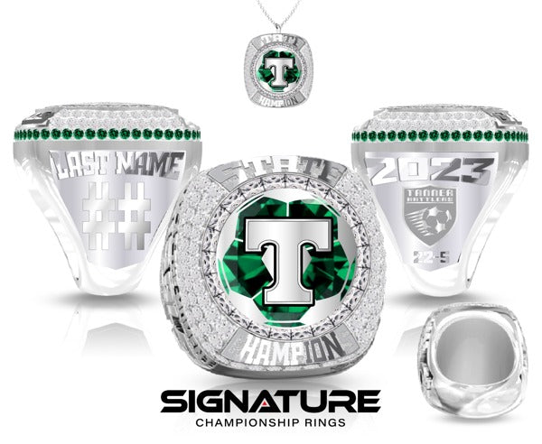 Tanner High School Soccer -Men's 2023 Championship Ring