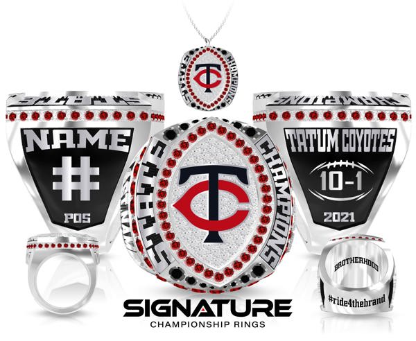 Tatum High School Championship Ring