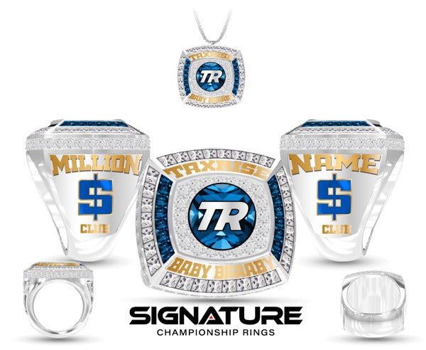 Mia Development Group 2023 TaxRise Million Dollar Club Championship Ring