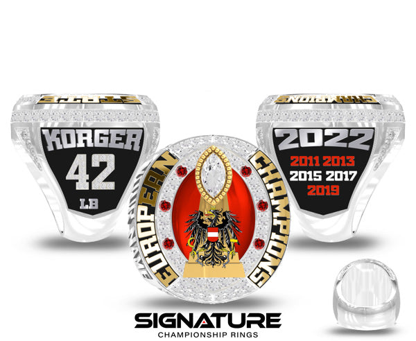 Team Austria Championship Ring