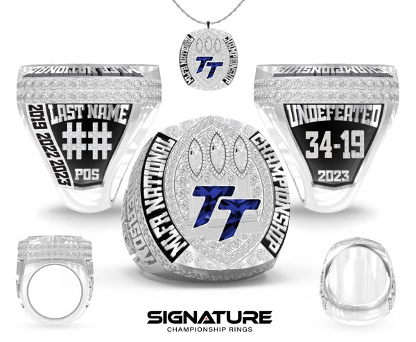 Texas United Football Association Football 2023 Championship Ring