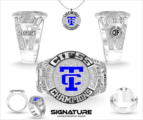 Temescal Canyon High School Cheer 2025 Fashion Ring