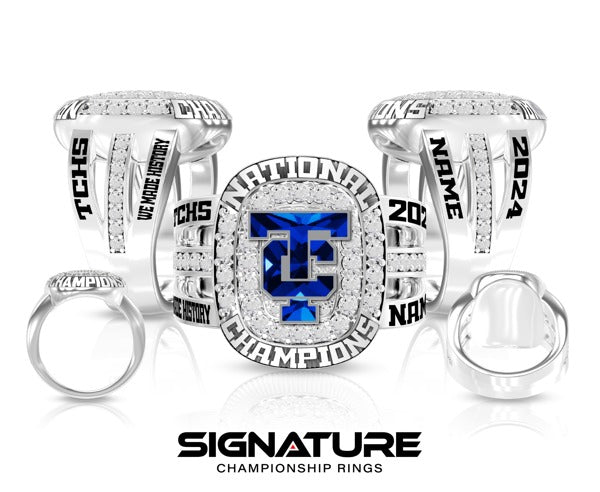 Temescal Canyon High School Cheer 2024 Championship Ring