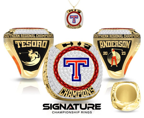Tesoro High School Golf -Men's 2023 Championship Ring