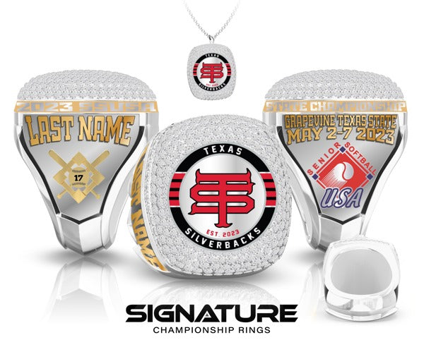 Texas Silverbacks Softball 2023 Pendant