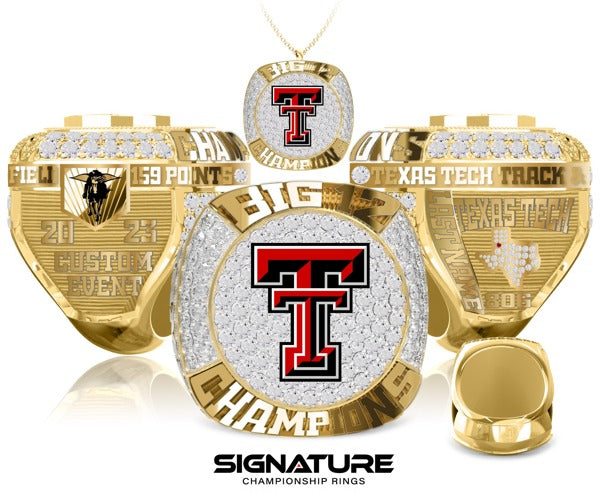 Texas Tech University Track & Field -Coed 2023 Championship Ring