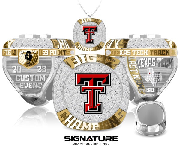 Texas Tech University Track &amp; Field -Coed 2023 Championship Ring