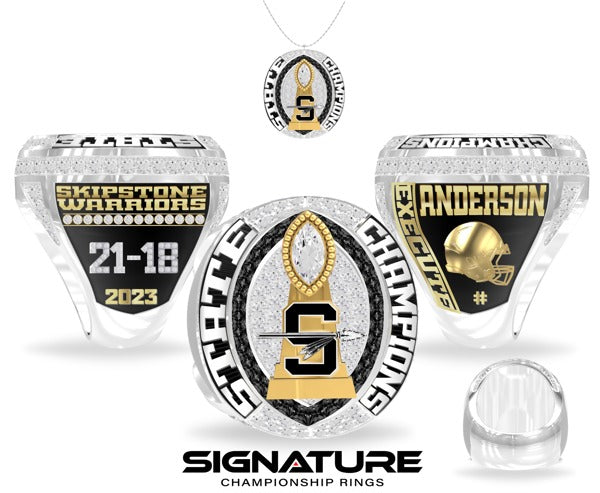 The Academy at Skipstone Football 2023 Championship Ring
