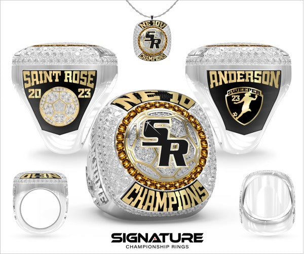 The College of Saint Rose Soccer -Women's 2023 Championship Ring