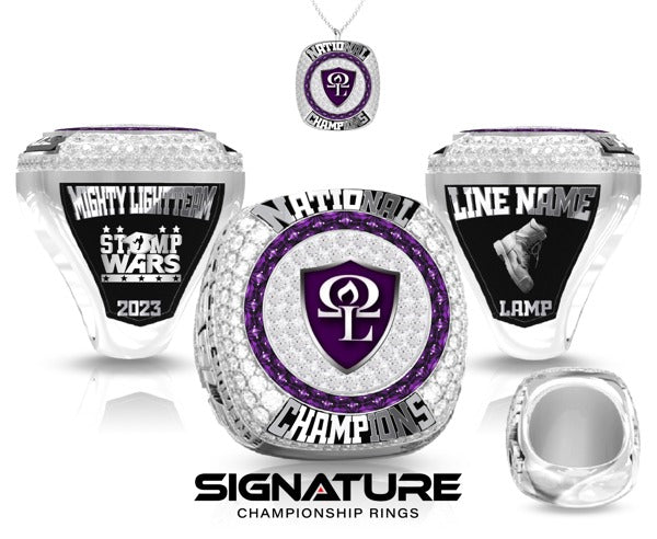 Mighty Lightteam Step Team Other 2023 Championship Ring