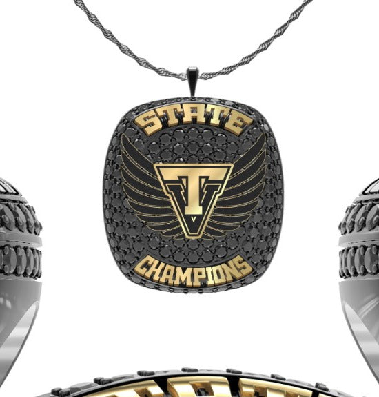 Thompson Valley High School Cross Country -Men's 2024 Pendant