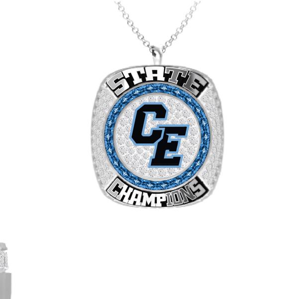Cheyenne East High School Pendant