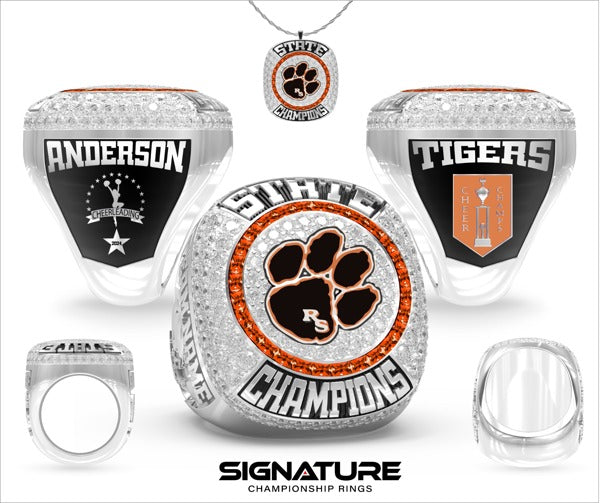 Rock Springs High School Cheer 2024 Championship Ring