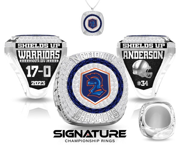 Tomball Christian Warriors Football 2023 Championship Ring