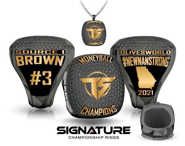 Top Shelf Softball Championship Ring