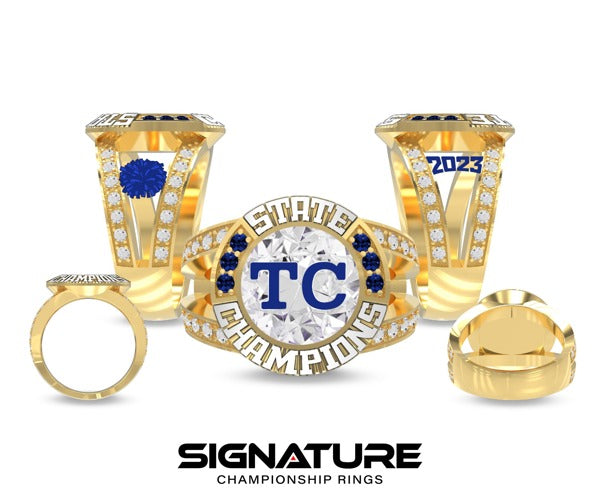 Tri-County High School Cheer 2023 Championship Ring
