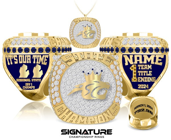 Stoney Creek High School Cheer 2024 Championship Ring