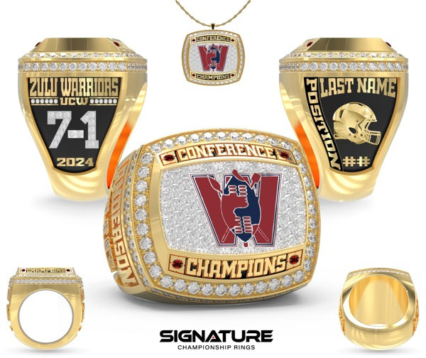 University of Chicago Charter School: Woodlawn Campus Football 2024 Championship Ring