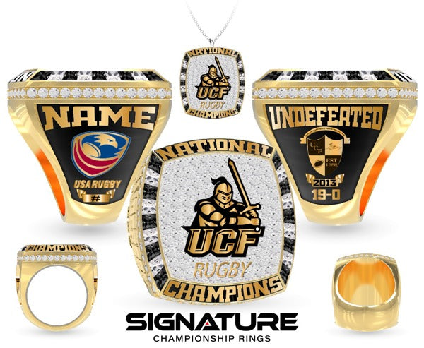 Paolo Parisi 2013 Rugby National Championship Ring