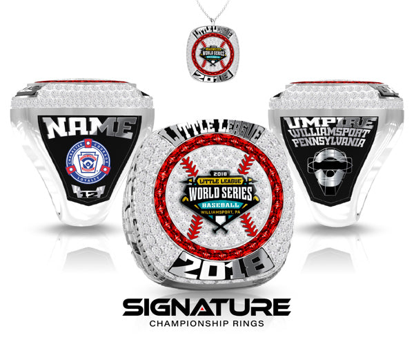 2018 LLWS Baseball Umpires Championship Ring