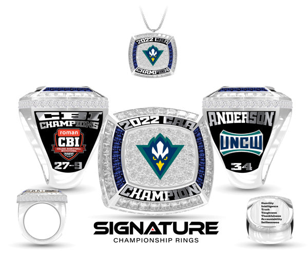 University of North Carolina at Wilmington Championship Ring - Mens Basketball