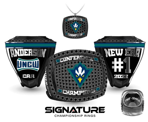 University of North Carolina at Wilmington Championship Ring - Swimming & Diving