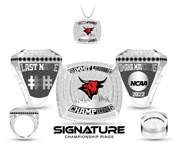 University of Nebraska Omaha Soccer -Women's 2022 Championship Ring