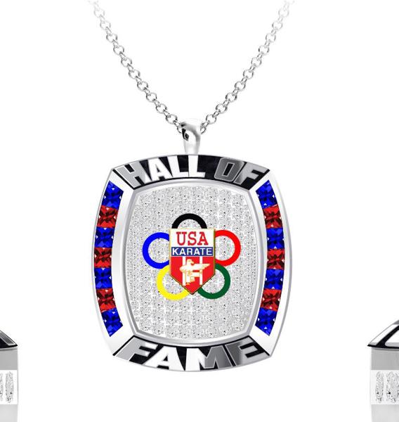 USA Karate Hall of Fame Pendant