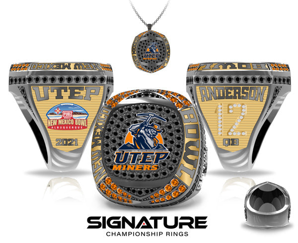 University of Texas at El Paso Customizable Championship Ring