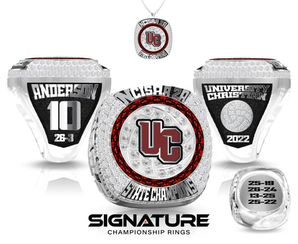 University Christian High School Championship Ring