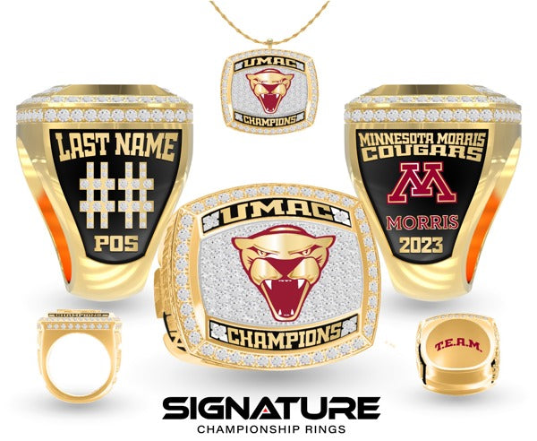 University of Minnesota-Morris Football 2023 Championship Ring