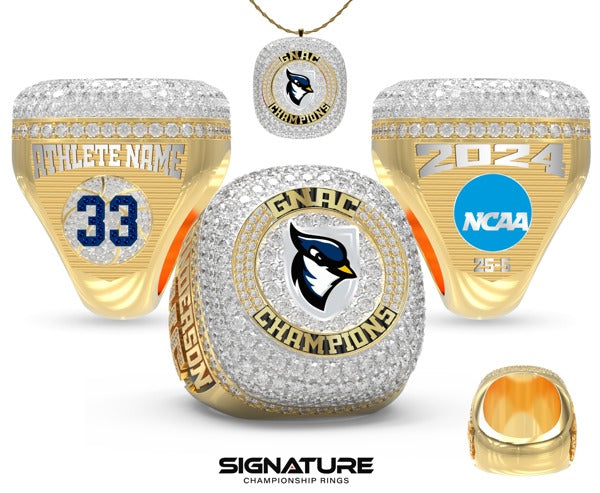 University of Saint Joseph Basketball -Men's 2024 Championship Ring