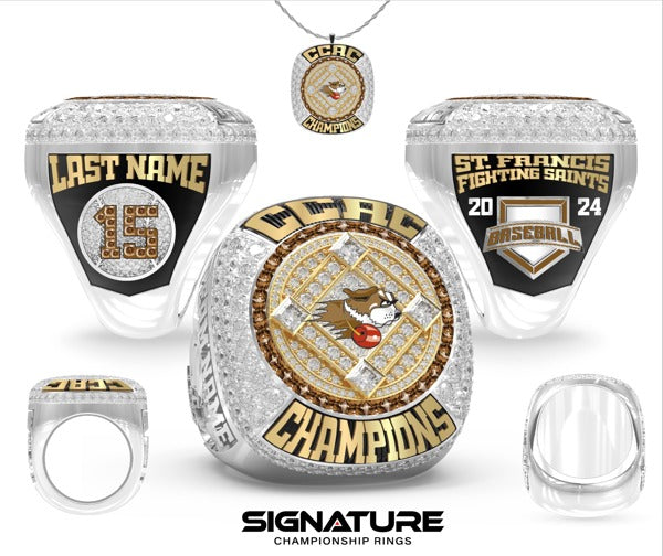 University of St. Francis Baseball 2024 Championship Ring