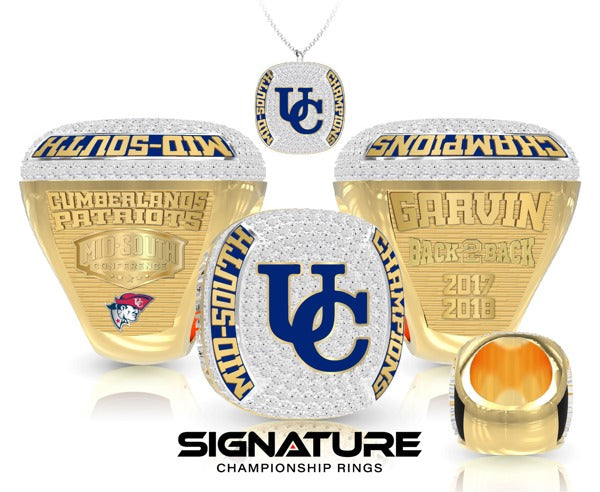 University of the Cumberlands Wrestling 2018 Championship Ring