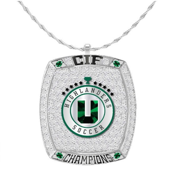 Upland High School Soccer -Men's 2024 Pendant
