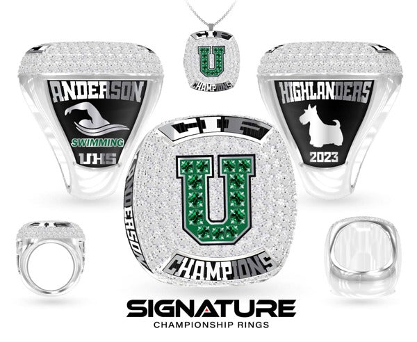 Upland High School Swimming & Diving 2023 Championship Ring