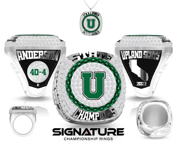 Upland High School Championship Ring
