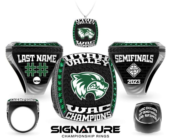 Utah Valley University  Basketball -Men's 2023 Championship Ring