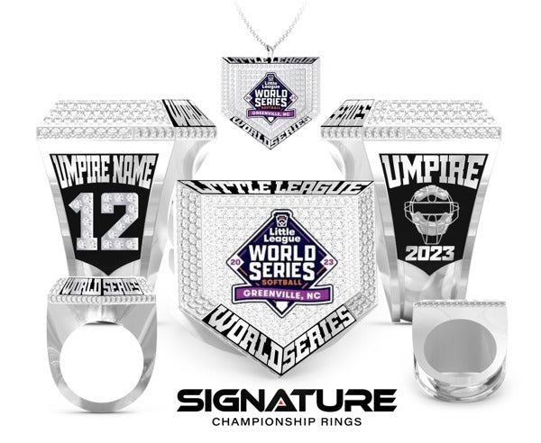 Little League World Series Softball 2023 Championship Ring