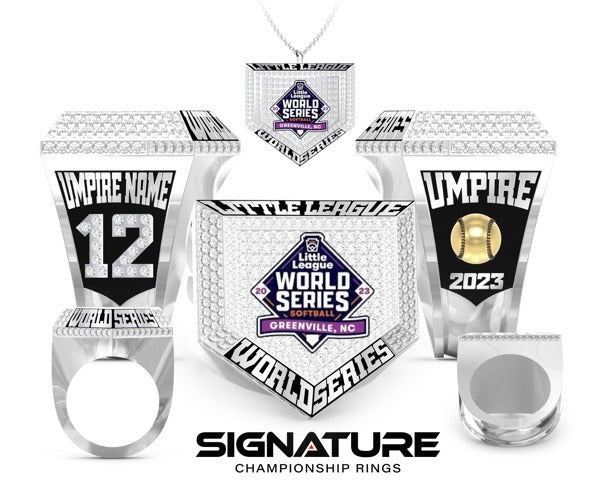 Little League World Series Softball 2023 Championship Ring