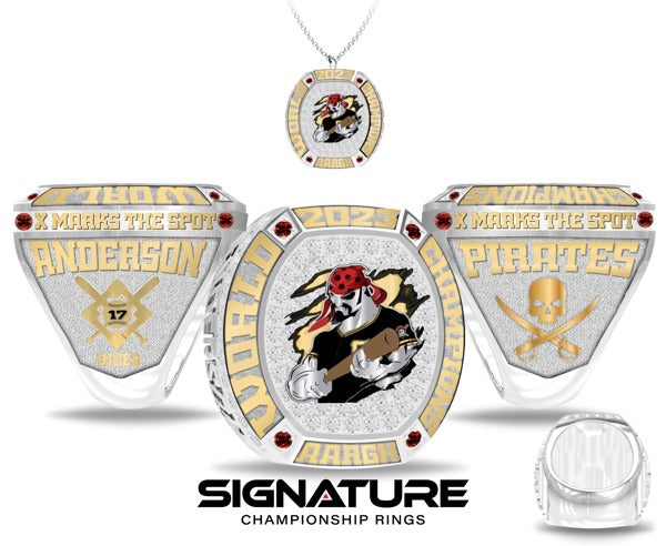 Jimmy Porto Pirates Softball 2023 Championship Ring